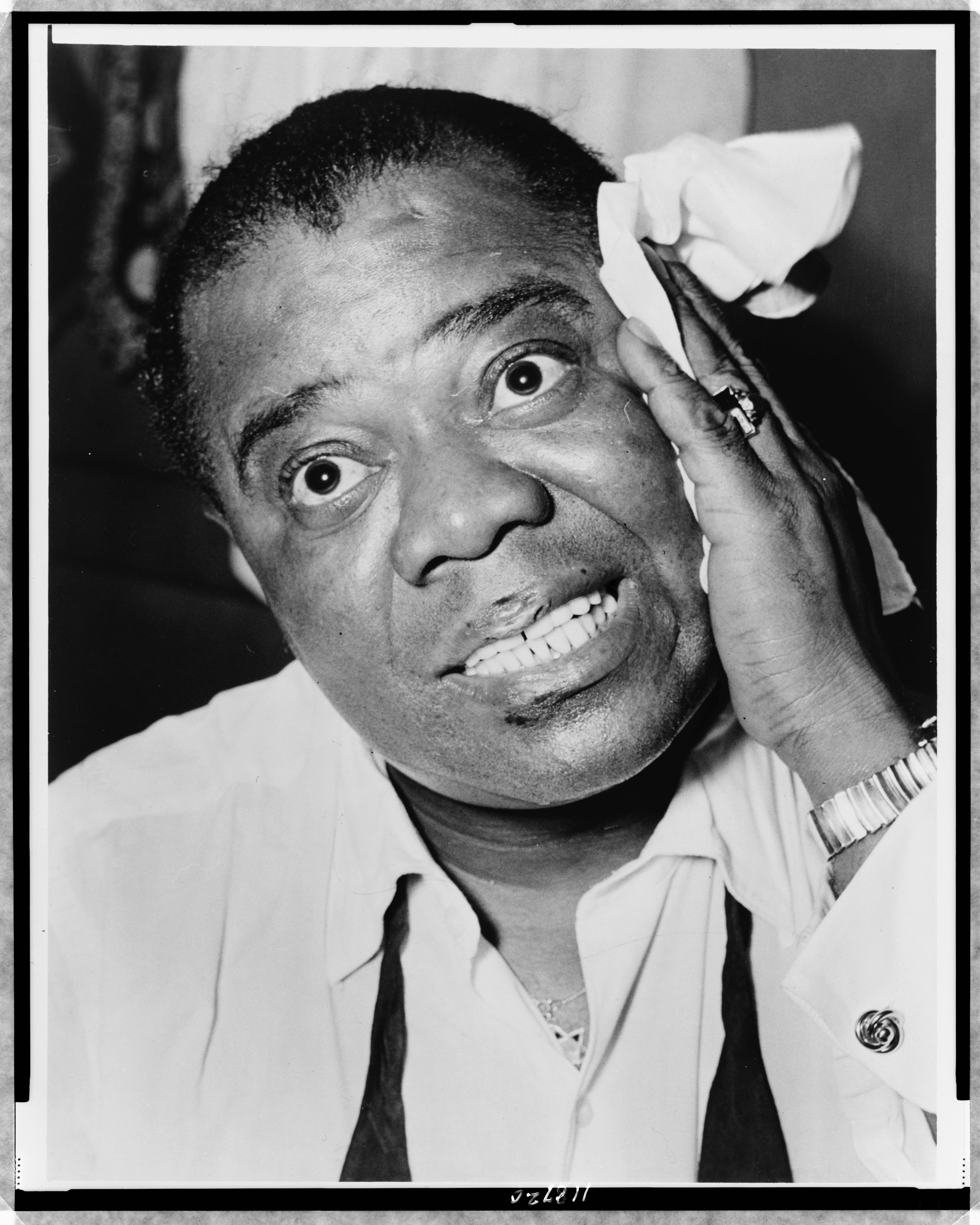 Louis Armstrong · Herman Hiller / Library of Congress · Dominio público